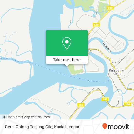 Gerai Oblong Tanjung Gila map
