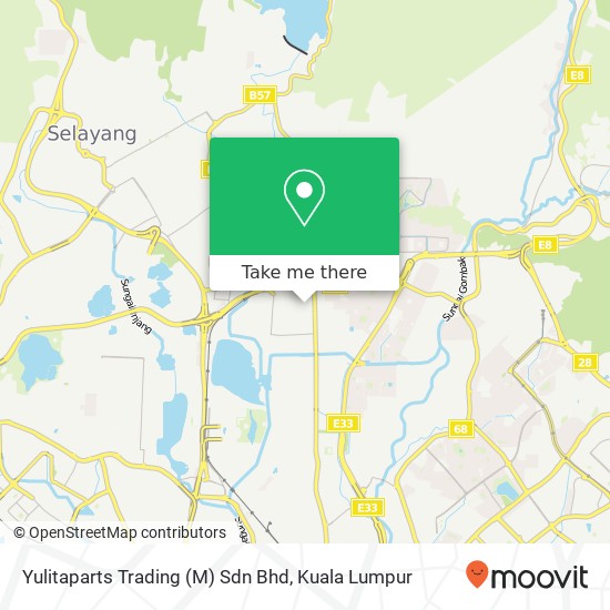 Peta Yulitaparts Trading (M) Sdn Bhd