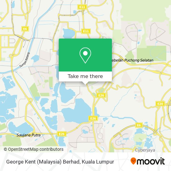 Peta George Kent (Malaysia) Berhad