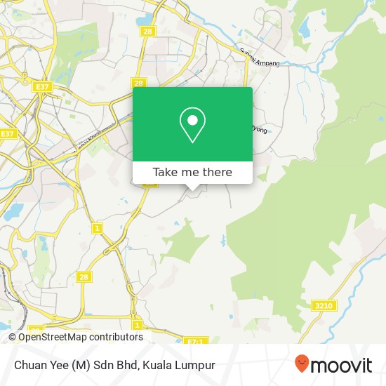 Chuan Yee (M) Sdn Bhd map
