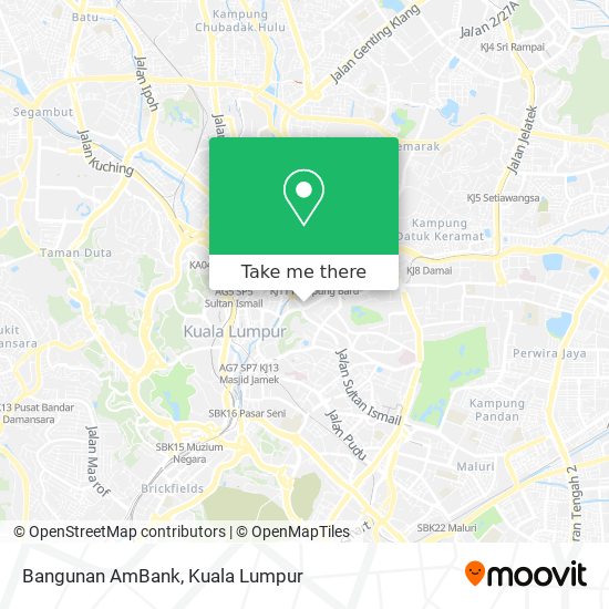 Bangunan AmBank map