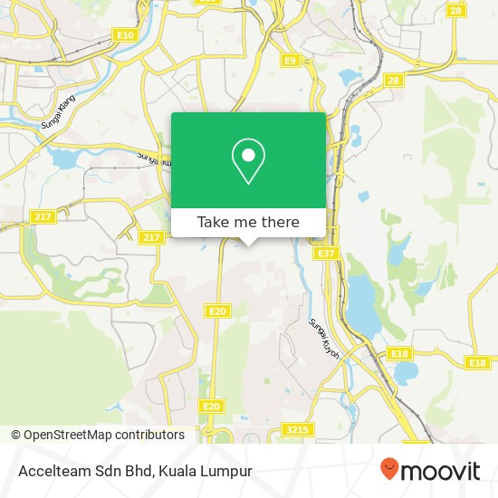 Accelteam Sdn Bhd map