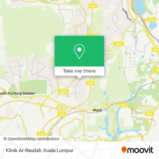 Klinik Ar-Raudah map