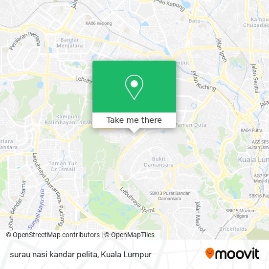 surau nasi kandar pelita map