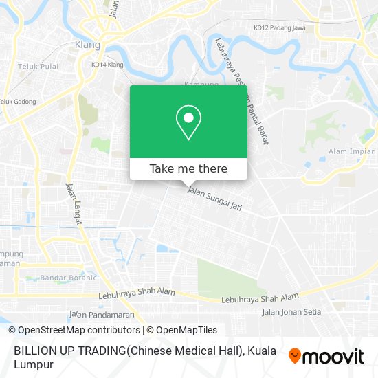 BILLION UP TRADING(Chinese Medical Hall) map
