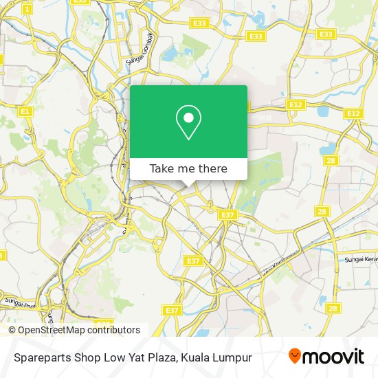 Spareparts Shop Low Yat Plaza map