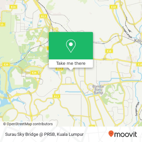 Surau Sky Bridge @ PRSB map