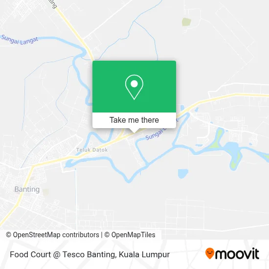 Food Court @ Tesco Banting map