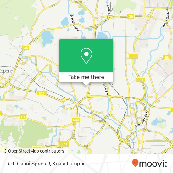 Roti Canai Special! map