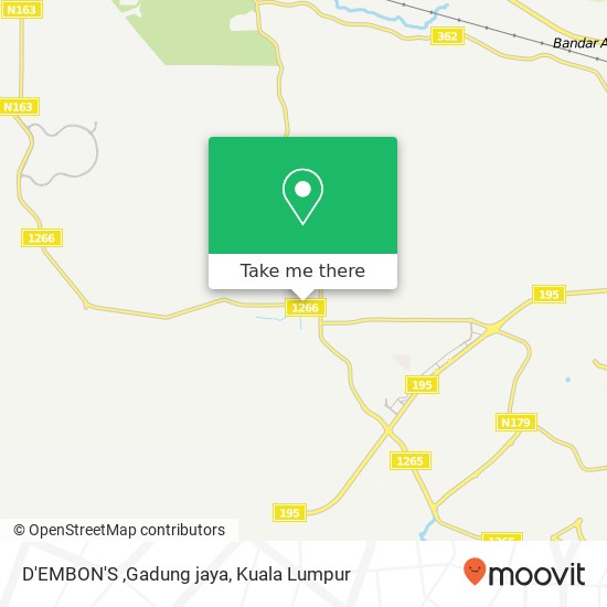 D'EMBON'S ,Gadung jaya map