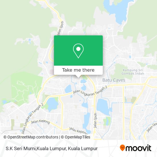 S.K Seri Murni,Kuala Lumpur map