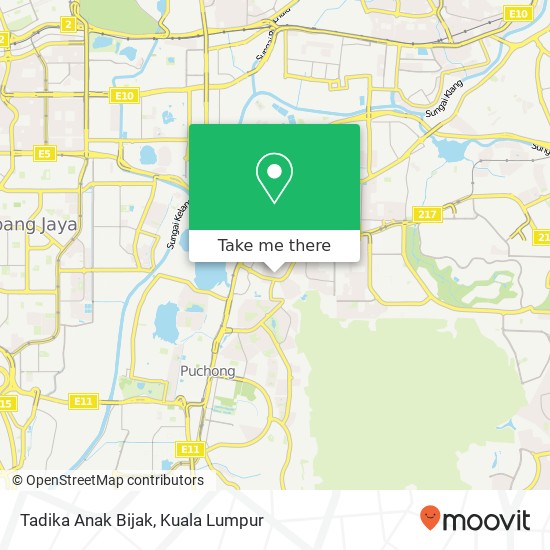 Tadika Anak Bijak map