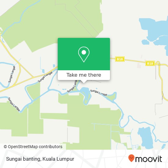 Sungai banting map