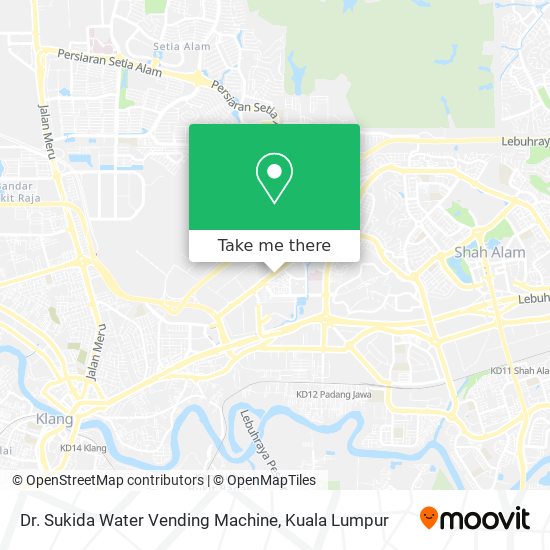 Dr. Sukida Water Vending Machine map