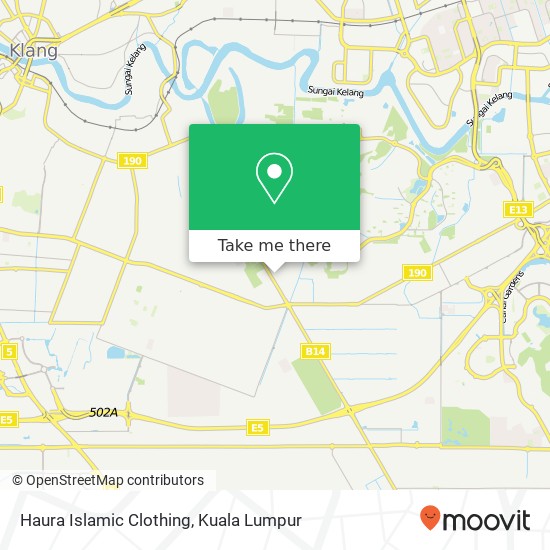 Haura Islamic Clothing map