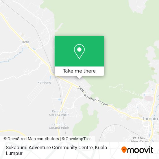 Peta Sukabumi Adventure Community Centre