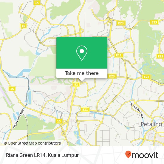 Riana Green LR14 map