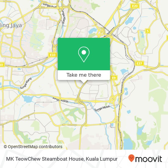 MK TeowChew Steamboat House map