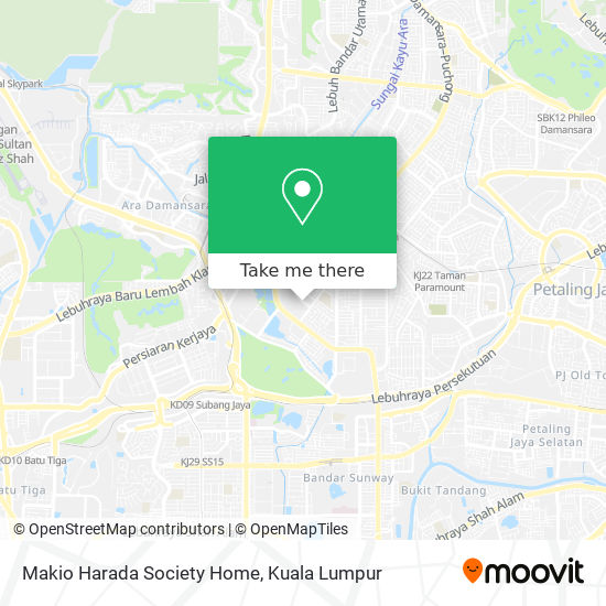 Makio Harada Society Home map