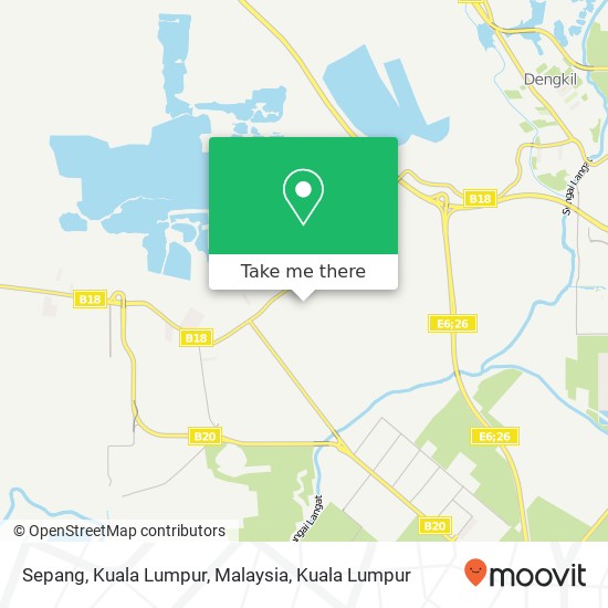 Sepang, Kuala Lumpur, Malaysia map