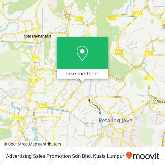 Advertising Sales Promotion Sdn Bhd map