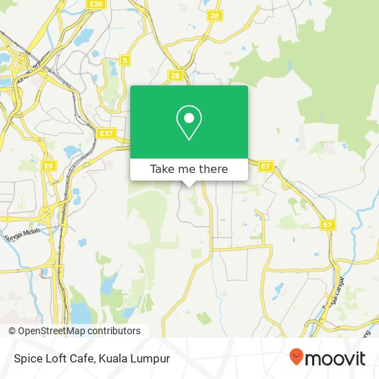 Spice Loft Cafe map