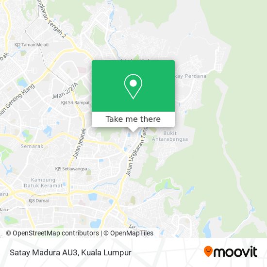 Satay Madura AU3 map