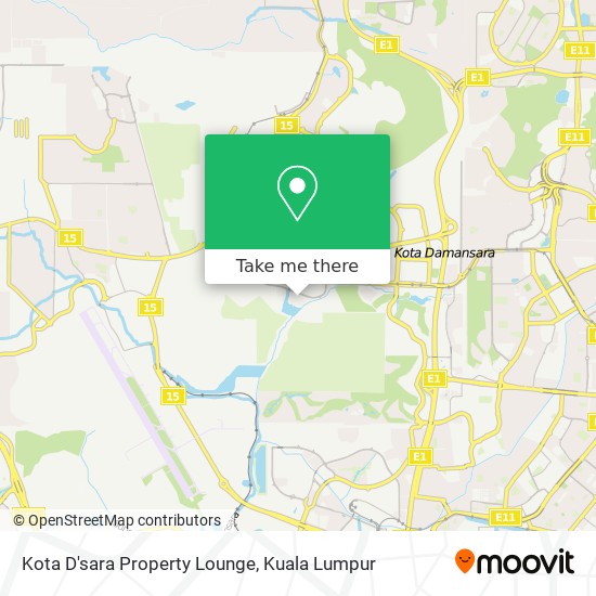 Kota D'sara Property Lounge map