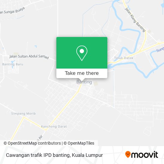 Peta Cawangan trafik IPD banting