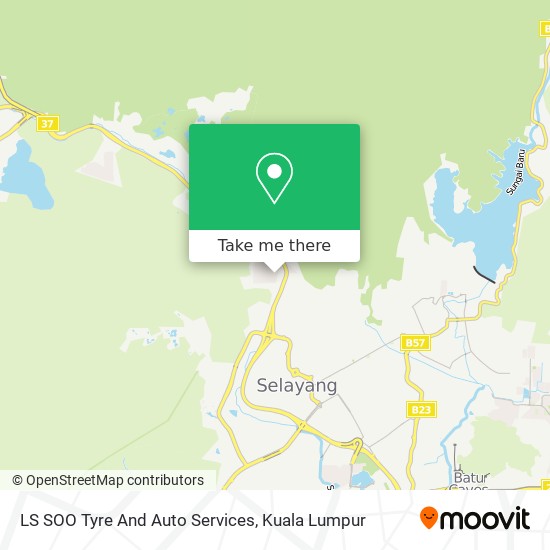 LS SOO Tyre And Auto Services map