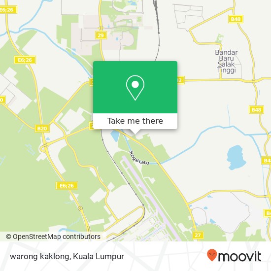 warong kaklong map