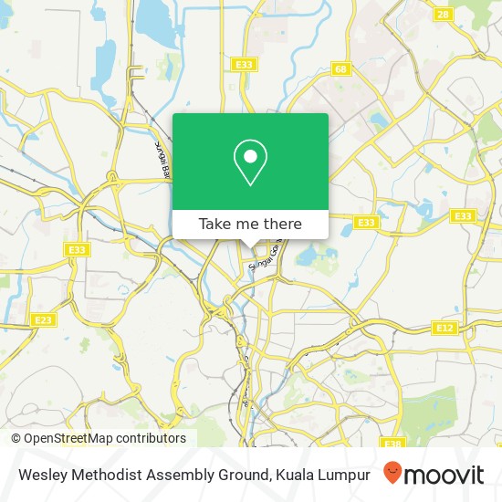 Wesley Methodist Assembly Ground map