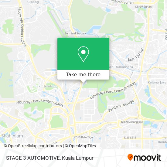 STAGE 3 AUTOMOTIVE map