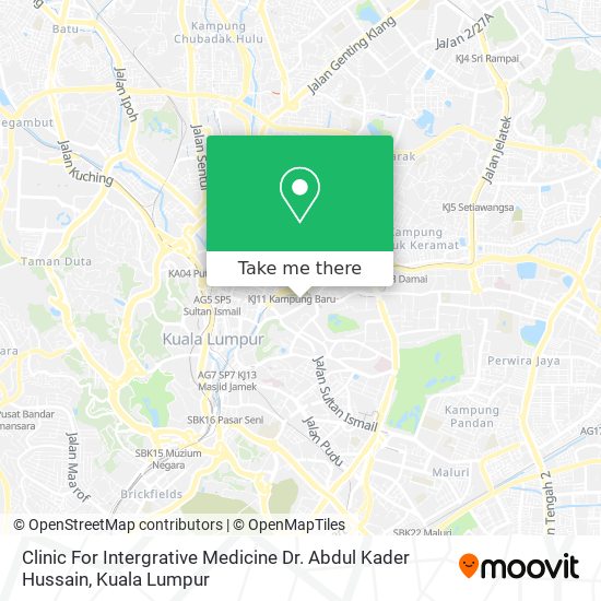 Clinic For Intergrative Medicine Dr. Abdul Kader Hussain map