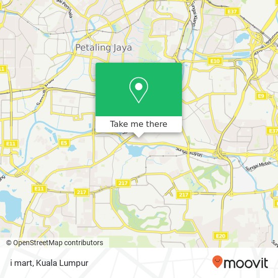 i mart map