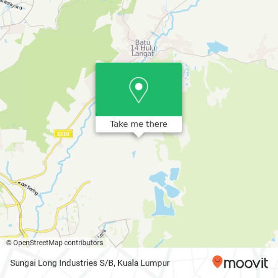 Sungai Long Industries S/B map