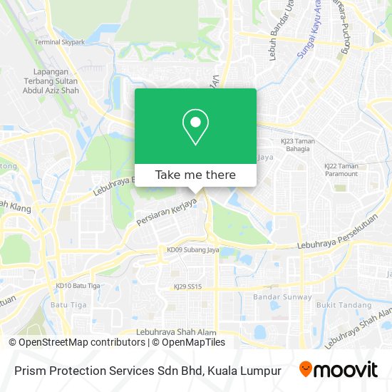Prism Protection Services Sdn Bhd map