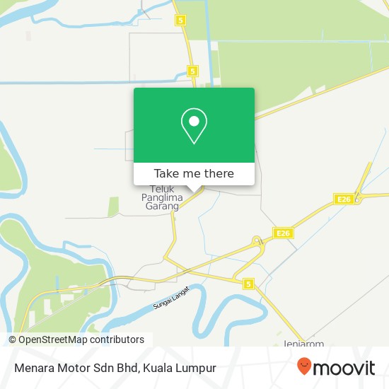 Peta Menara Motor Sdn Bhd