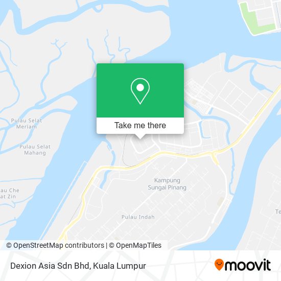 Dexion Asia Sdn Bhd map