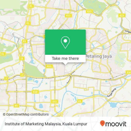Institute of Marketing Malaysia map