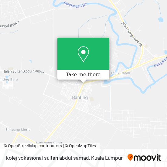 kolej vokasional sultan abdul samad map