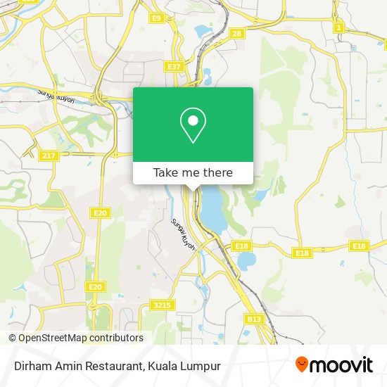 Dirham Amin Restaurant map