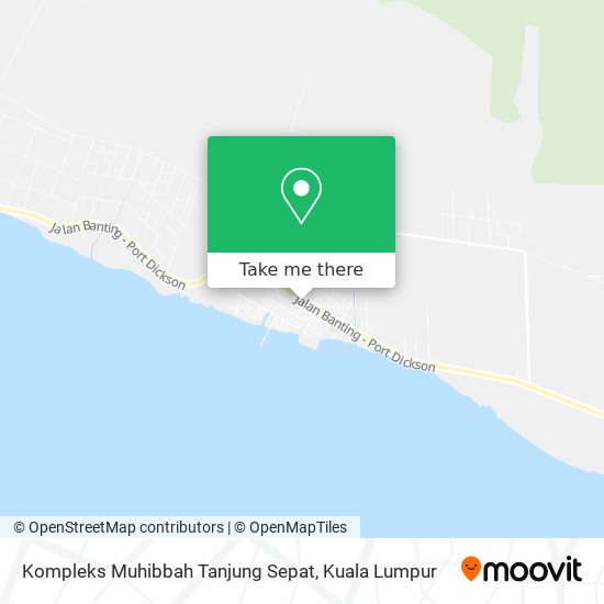 Kompleks Muhibbah Tanjung Sepat map