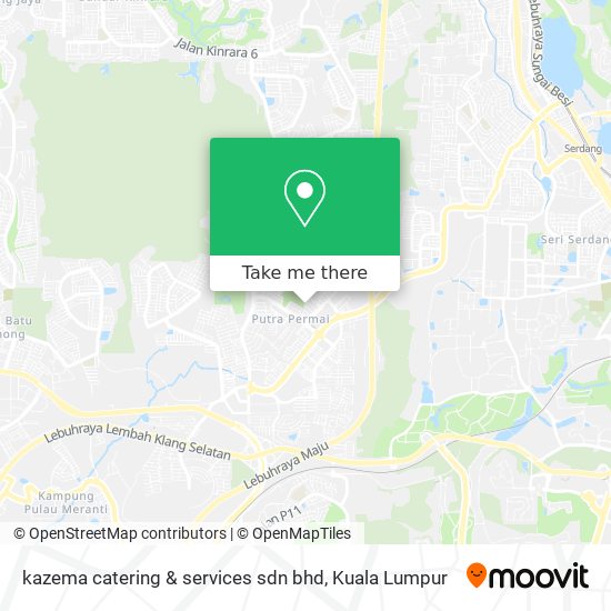 kazema catering & services sdn bhd map
