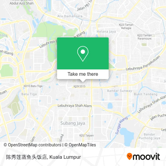 Peta 陈秀莲蒸鱼头饭店