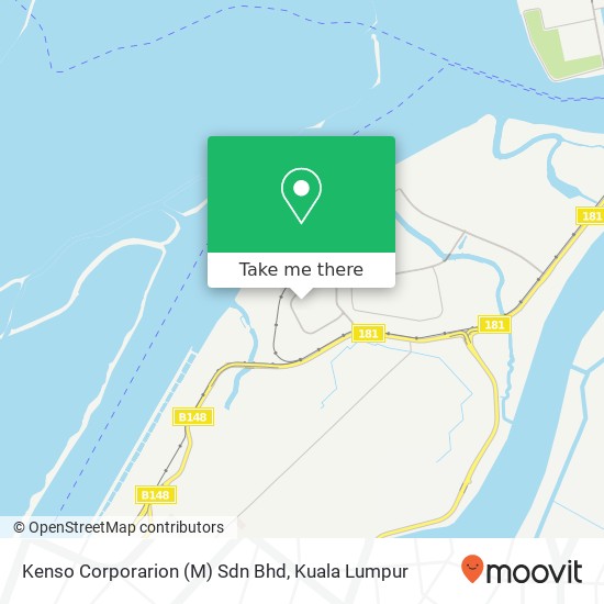 Kenso Corporarion (M) Sdn Bhd map