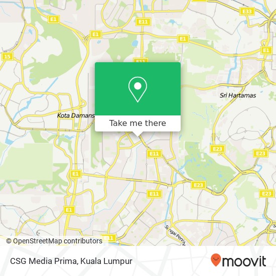 CSG Media Prima map