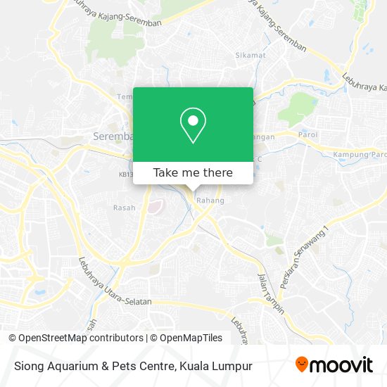Siong Aquarium & Pets Centre map
