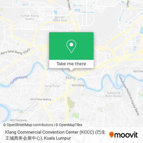 Klang Commercial Convention Center (KCCC) (巴生王城商务会展中心) map