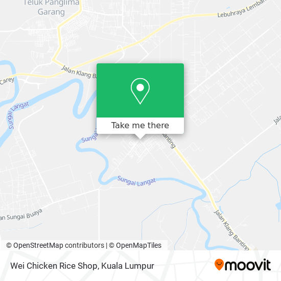 Wei Chicken Rice Shop map